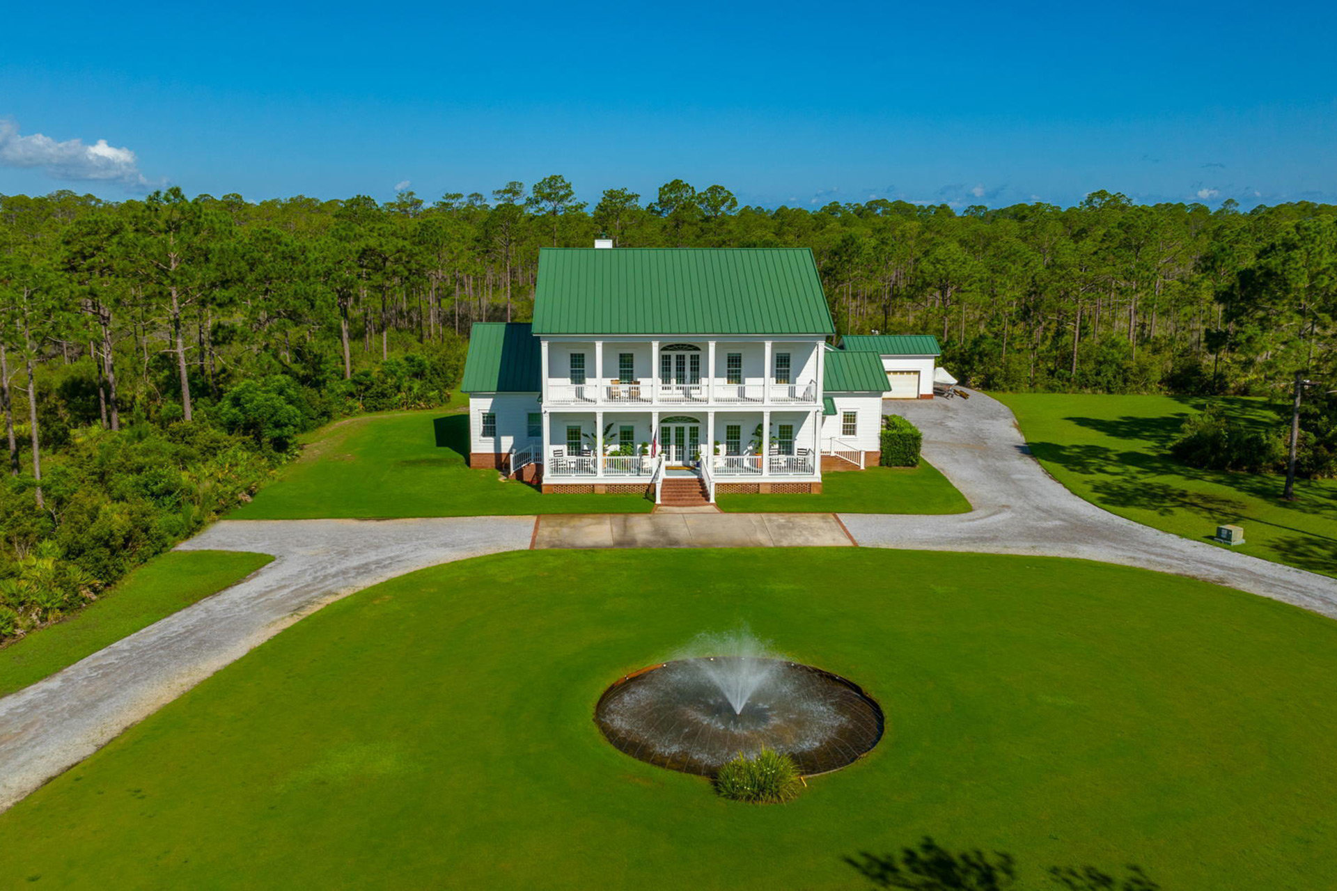 Protected by 40 Acres Santa Rosa Beach Home For Sale